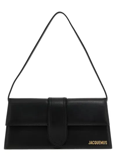 Jacquemus Le Bambino Long Shoulder Bag In Black