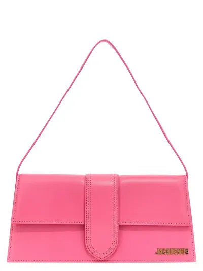 Jacquemus 'le Bambino Long' Shoulder Bag In Fuchsia