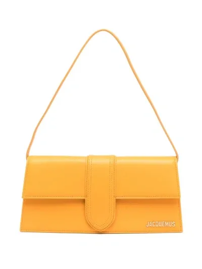 Jacquemus Le Bambino Long Shoulder Bag In Orange