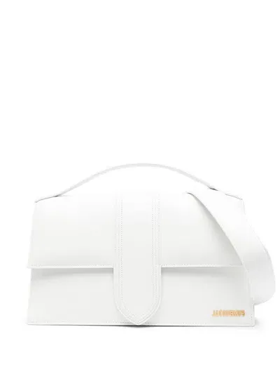 Jacquemus Le Bambino Long Shoulder Bag In White