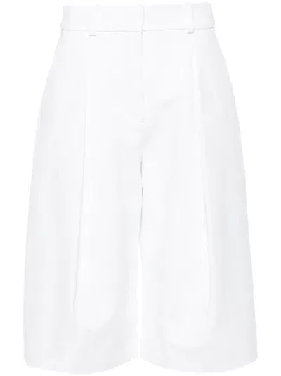 Jacquemus Le Bermuda Amalfi Shorts In White