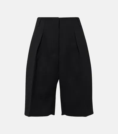 Jacquemus Black Les Sculptures 'le Bermuda Ovalo' Shorts