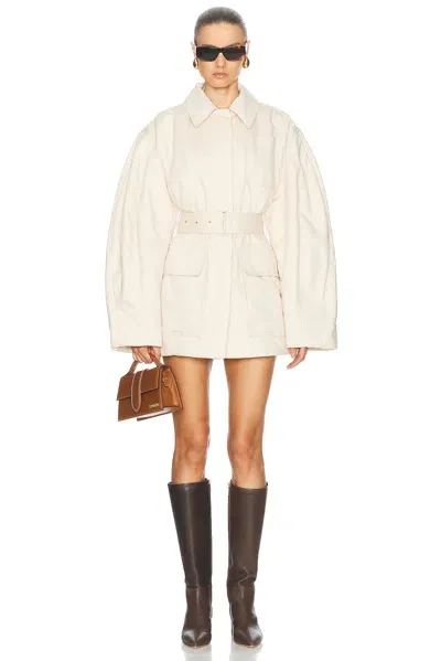 Jacquemus Le Blouson Bari In Beige