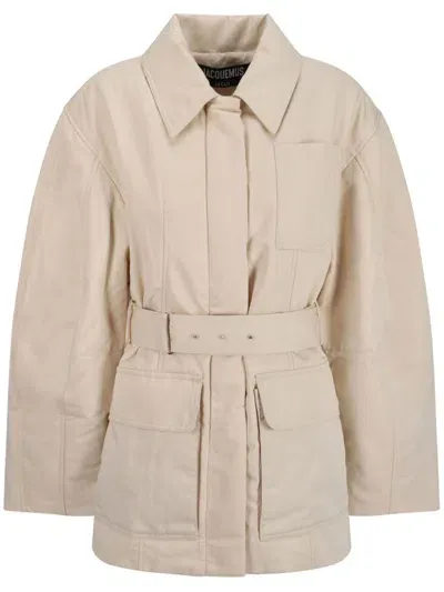 Jacquemus Jacket  Woman Color Beige In Cream