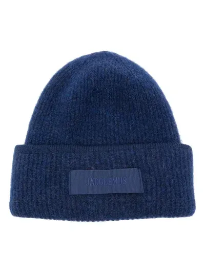 Jacquemus 'le Bonnet' Beanie In Blue