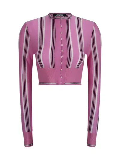 Jacquemus Le Cardigan Spiaggia In Multicolor