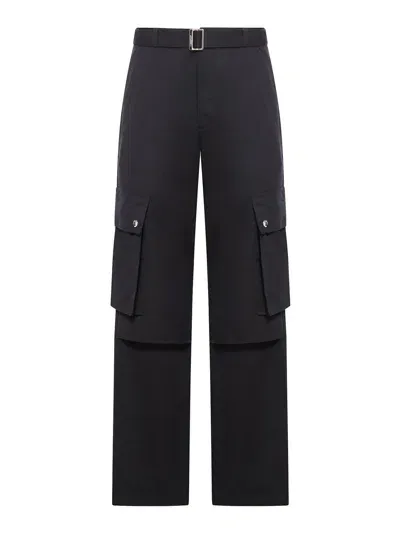 Jacquemus Le Cargo Trousers In Negro