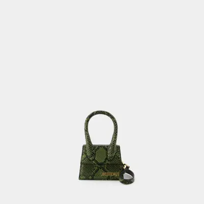 Jacquemus Le Chiquito Crossbody In Green