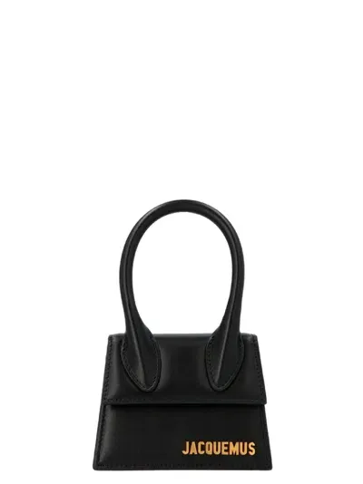 Jacquemus Le Chiquito Hand Bags In Black