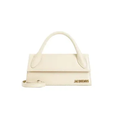 Jacquemus Le Chiquito Tote Bag In White