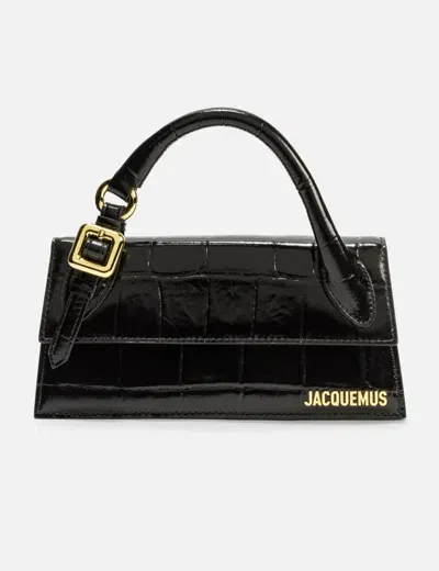 Jacquemus Le Chiquito Leather Tote Bag In Black