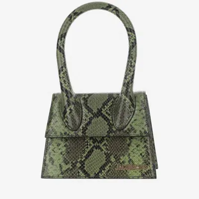 Jacquemus Le Chiquito Moyen Bag In Green