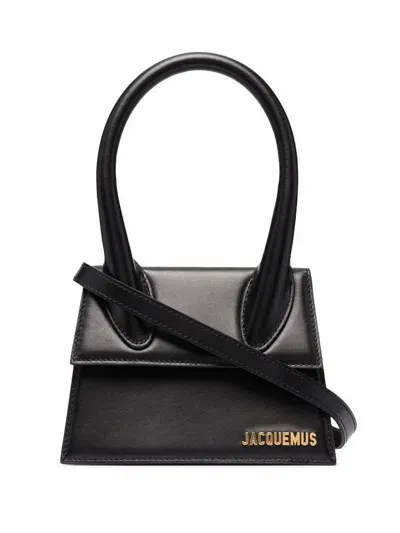 Jacquemus Le Chiquito Moyen Handbag In Black