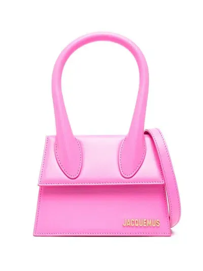 Jacquemus Le Chiquito Moyen Handbag In Rosa