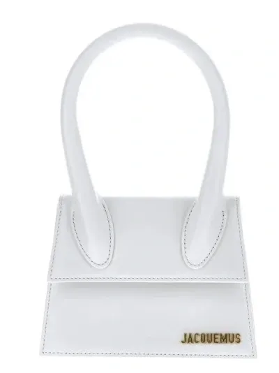 Jacquemus Le Chiquito Moyen Handbag In White