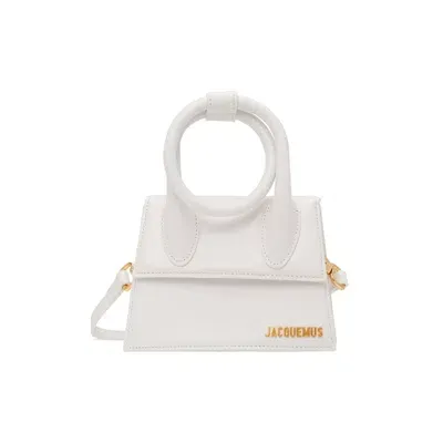 Jacquemus Le Chiquito Noeud Bag In 白色的