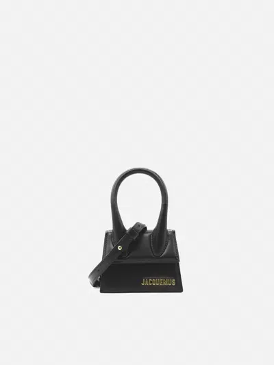 Jacquemus Le Chiquito Shoulder Bag In Black