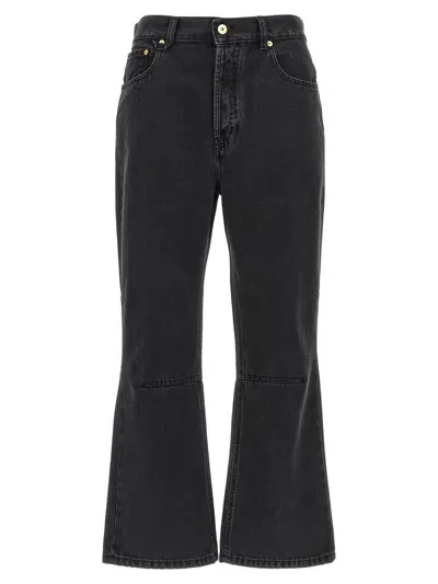 Jacquemus Le De-nîmes Court Jeans Black