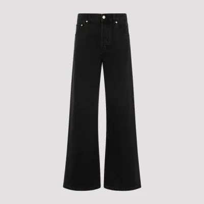 Jacquemus Black Le De-nîmes Large Cotton Jeans