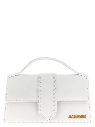 Jacquemus Le Grand Bambino Hand Bags White