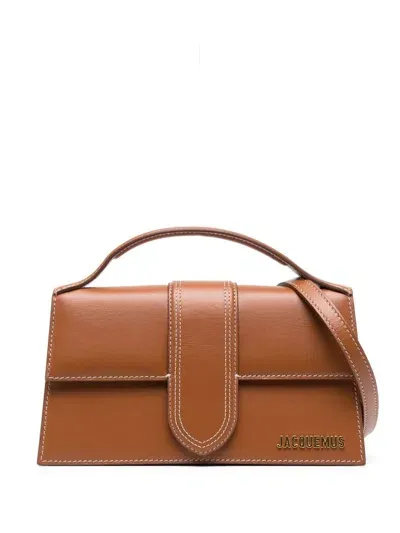 Jacquemus Le Grand Bambino Tote Bag In Brown