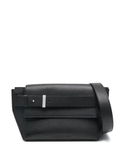 Jacquemus Le Messenger Capri Bag In Black