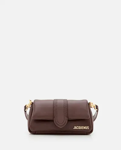 Jacquemus Le Petit Bambimou Leather Shoulder Bag In Black