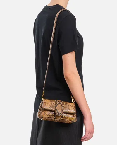 Jacquemus Le Petit Bambimou Leather Shoulder Bag In Brown