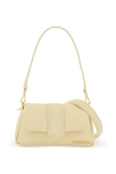 Jacquemus Le Petit Bambimou Leather Shoulder Bag In 黄色的