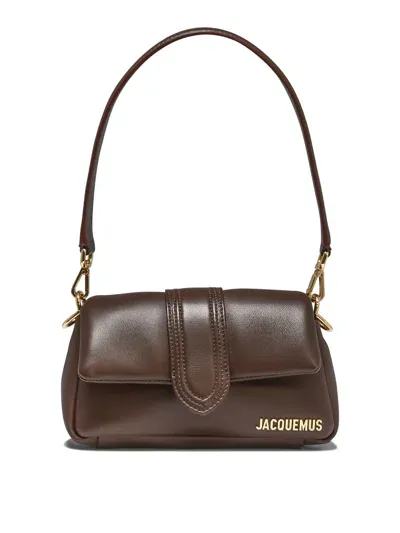 Jacquemus Le Petit Bambimou Leather Shoulder Bag In Brown