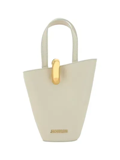 Jacquemus Le Petit Bambola Shoulder Bag In Light Ivory