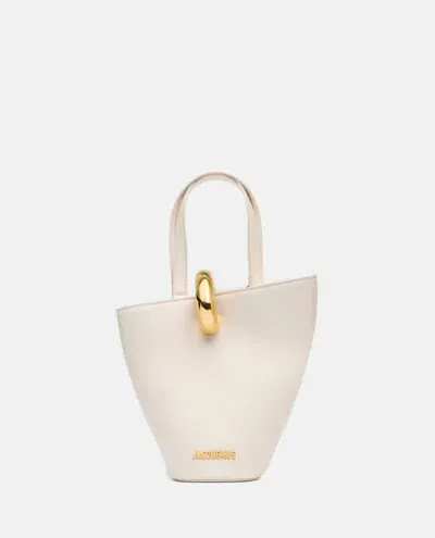 Jacquemus Le Petit Bambola Tote Bag In White