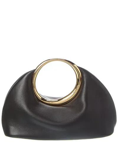 Jacquemus Le Petit Calino Leather Clutch In Black