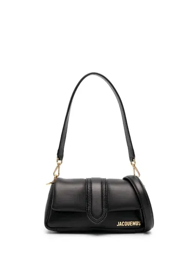 Jacquemus Le Petit Mambimou Bag Woman Black In Leather