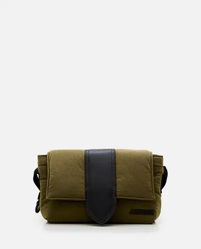 Jacquemus Le Petit Messenger Bambin Bag In Green