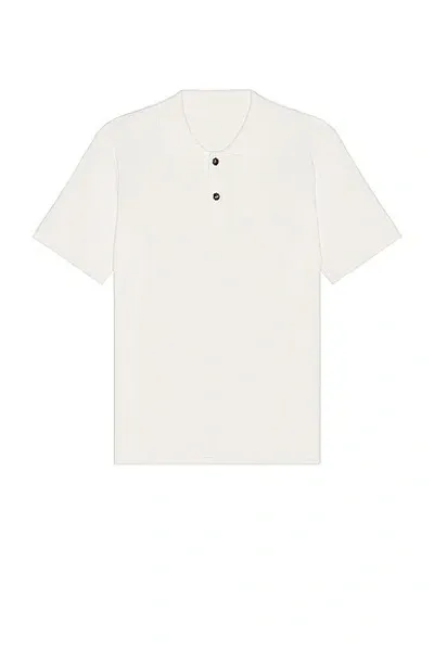 Jacquemus Le Polo Maille In Off White