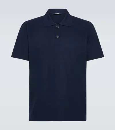 Jacquemus Polohemd Le Polo Maille In 390 Dark Navy