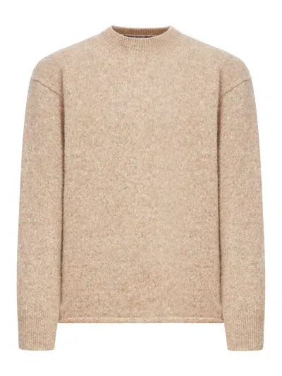 Jacquemus Le Pull  In Nude & Neutrals