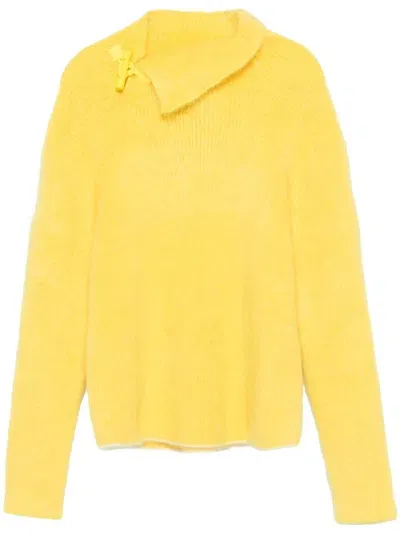 Jacquemus Le Pull Marina Sweater In Yellow