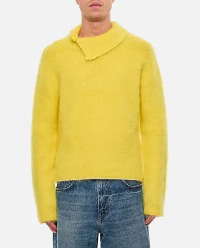 Jacquemus Le Pull Marina Sweater In Yellow