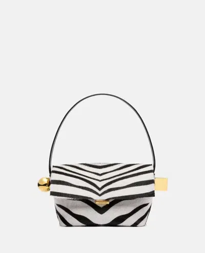 Jacquemus Le Rond Carre Shoulder Bag In White