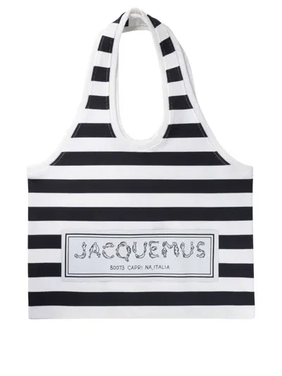 Jacquemus "le Sac Marcel" Tote Bag In Blue