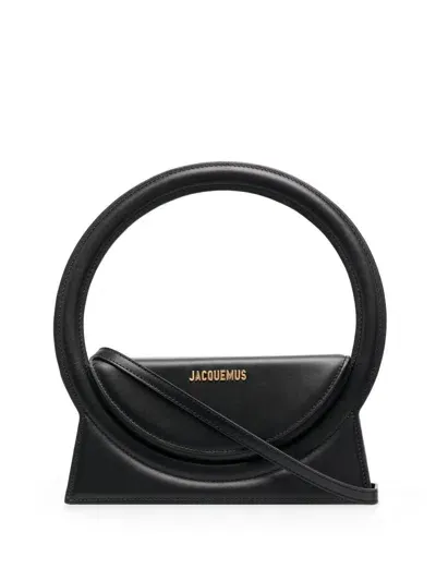 Jacquemus Le Sac Rond Leather Handbag