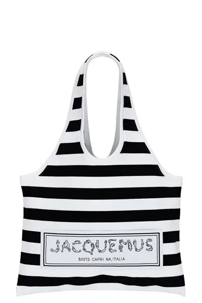 Jacquemus Le Tote Marcel In Brown