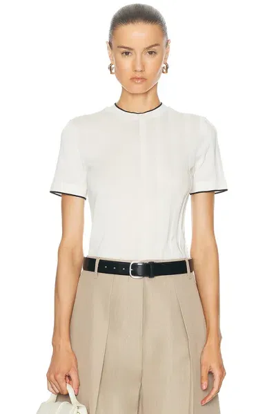 Jacquemus Le Tshirt Tricot In Off White