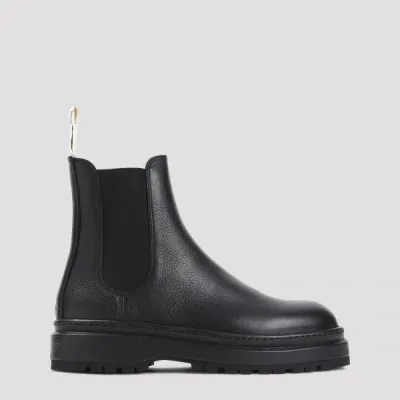 Jacquemus Les Bottines Pavane Boots 44 In Black