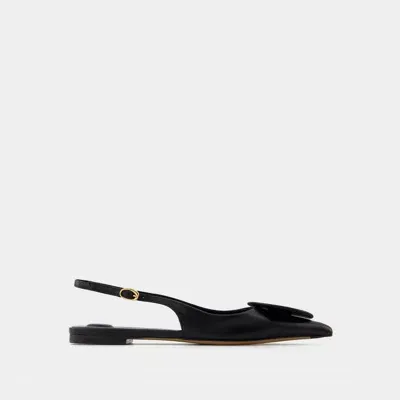 Jacquemus Les Slingbacks Duelo P Pumps -  - Leather - Black