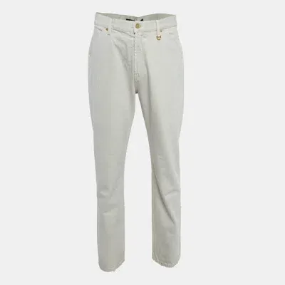 Pre-owned Jacquemus Light Beige Denim Le De Nimes Yelo Jeans L Waist 33"