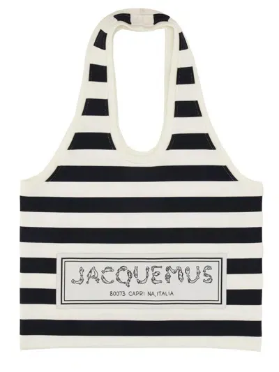 Jacquemus Le Sac Marcel Tote Bag In Blue