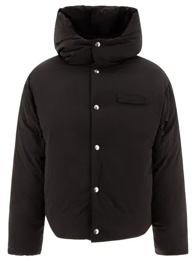 Jacquemus Men's "la Doudoune" Down Jacket In Black